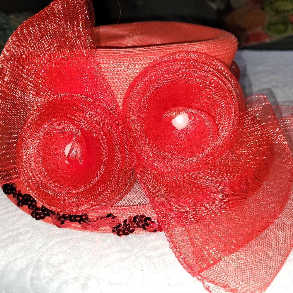 Gorgeous Fancy Red Hat!